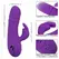 CalExotics California Dreaming Manhattan Beach Marvel Dual Vibrator Purple