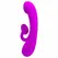 Pretty Love Sincere Intimate Dual Vibrating System Purple Silicone 23cm