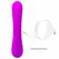 Pretty Love Sincere Intimate Dual Vibrating System Purple Silicone 23cm