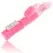 OHMAMA Rotating Rabbit-Style Vibrator Multifunctional 25.5cm Pink
