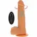 Get Real Rotating Beads Intimate Machine Skin Tone, Suction Base, 22cm