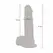 Get Real Rotating Beads Intimate Machine Skin Tone, Suction Base, 22cm