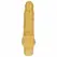 Get Real Gold Dicker Multi-Speed Gold Intimate Stimulation Device 22 cm