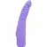 Get Real Classic Slim Vibrator Purple - Compact Silicone Intimate Device
