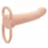 CalExotics Maxx Ribbed Dual Stimulation Device 10 Modes Flesh Silicone