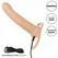 CalExotics Maxx Ribbed Dual Stimulation Device 10 Modes Flesh Silicone