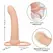 CalExotics Maxx Ribbed Dual Stimulation Device 10 Modes Flesh Silicone