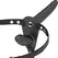 Fetish Submissive Adjustable Harness Double Motor Black Silicone System 15/8cm