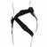 Get Real Deluxe Adjustable Harness Black - Universal System, Padded Comfort