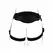 Get Real Deluxe Adjustable Harness Black - Universal System, Padded Comfort