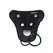 Get Real Pleasure Harness Black - Adjustable Comfort System, 3 Silicone Rings