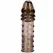 CalExotics Adonis Extension Black - Flexible Silicone Intimate Enhancer