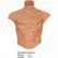 HIDDEN DESIRE ALTER EGO Silicone Male Torso Shirt with Abs, Flesh, S-L