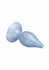 Fantasy Plug Diamond Silexd Pearl Blue - Adjustable Firmness, Compact Size