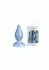Fantasy Plug Diamond Silexd Pearl Blue - Adjustable Firmness, Compact Size