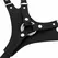 No-Parts Blake Strap-on Harness Black - Adjustable Unisex System