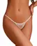 Obsessive Weddya Bride White Crotchless Thong - Elegant Bridal Lingerie