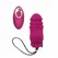 ToyJoy Sunny Side Up & Down Vibrating Egg Remote Control Fuchsia 8 Modes
