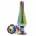 ToyJoy Twilight Bum Bijou Medium Aluminum Plug with Rainbow Gem 11cm