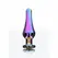 ToyJoy Twilight Bum Bijou Medium Aluminum Plug with Rainbow Gem 11cm