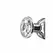 ToyJoy Diamond Bum Bijou Small Silver Plug with Decorative Jewel 9.2cm