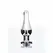 ToyJoy Diamond Bum Bijou Small Silver Plug with Decorative Jewel 9.2cm