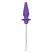 CalExotics Southern Lights Silicone Light-Up Intimate Plug Purple 10 Modes