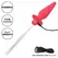 CalExotics Southern Lights Light-Up Silicone Plug 10 Modes Pink