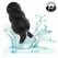 CalExotics Rock Bottom Beaded Silicone Probe 10-Mode Black Rechargeable