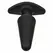 CalExotics Rock Bottom Tapered Silicone Black Plug 10-Mode USB Rechargeable