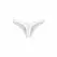 Obsessive Weddya 3-Piece Lingerie Set White - Elegant Mesh & Lace Design