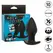 CalExotics Rock Bottom Silicone Intimate Plug 10 Vibrations Black