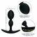 CalExotics Boundless 2X Teardrop Plug - Small Flexible Silicone Model