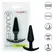 CalExotics Boundless Slim Plug Silicone Flexible 7.5cm Black