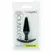 CalExotics Boundless Slim Plug Silicone Flexible 7.5cm Black