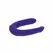 Get Real Vogue Mini Dual-Ended Silicone Model Purple 21 cm