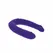 Get Real Vogue Mini Dual-Ended Silicone Model Purple 21 cm