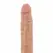 Get Real Double Dong 40 cm Skin - Flexible Dual-Ended Model, PVC