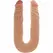 Get Real Dual-Ended Intimate Device 35 cm Skin Tone Flexible PVC