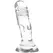 XRAY Clear Intimate Device 12 cm Transparent Flexible Jelly Model