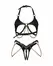 Obsessive Anyya 2-Piece Open Design Set Black L/XL
