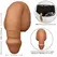 CalExotics Silicone Packing Model 12.75 cm Caramel Comfort Fit