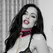Ouch! Milan Collection Adjustable Collar with Leash Black/Red