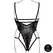 Obsessive Bodysuit Model 8714273043801 Plus Size Lace Open Cup Black