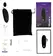 We-Vibe Moxie+ Satin Black - Discreet Wearable Intimate Device, USB