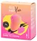 ROMP Kiss Pink Lemonade Compact Air Pulse Intimate Device Silicone