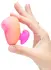 ROMP Kiss Pink Lemonade Compact Air Pulse Intimate Device Silicone