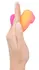 ROMP Kiss Pink Lemonade Compact Air Pulse Intimate Device Silicone