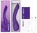 We-Vibe Wand 2 Intimate Massager, App-Controlled, Waterproof, 27.3 cm