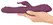Javida 3F Vibrator Thrusting Rechargeable Silicone Dual Action 25cm